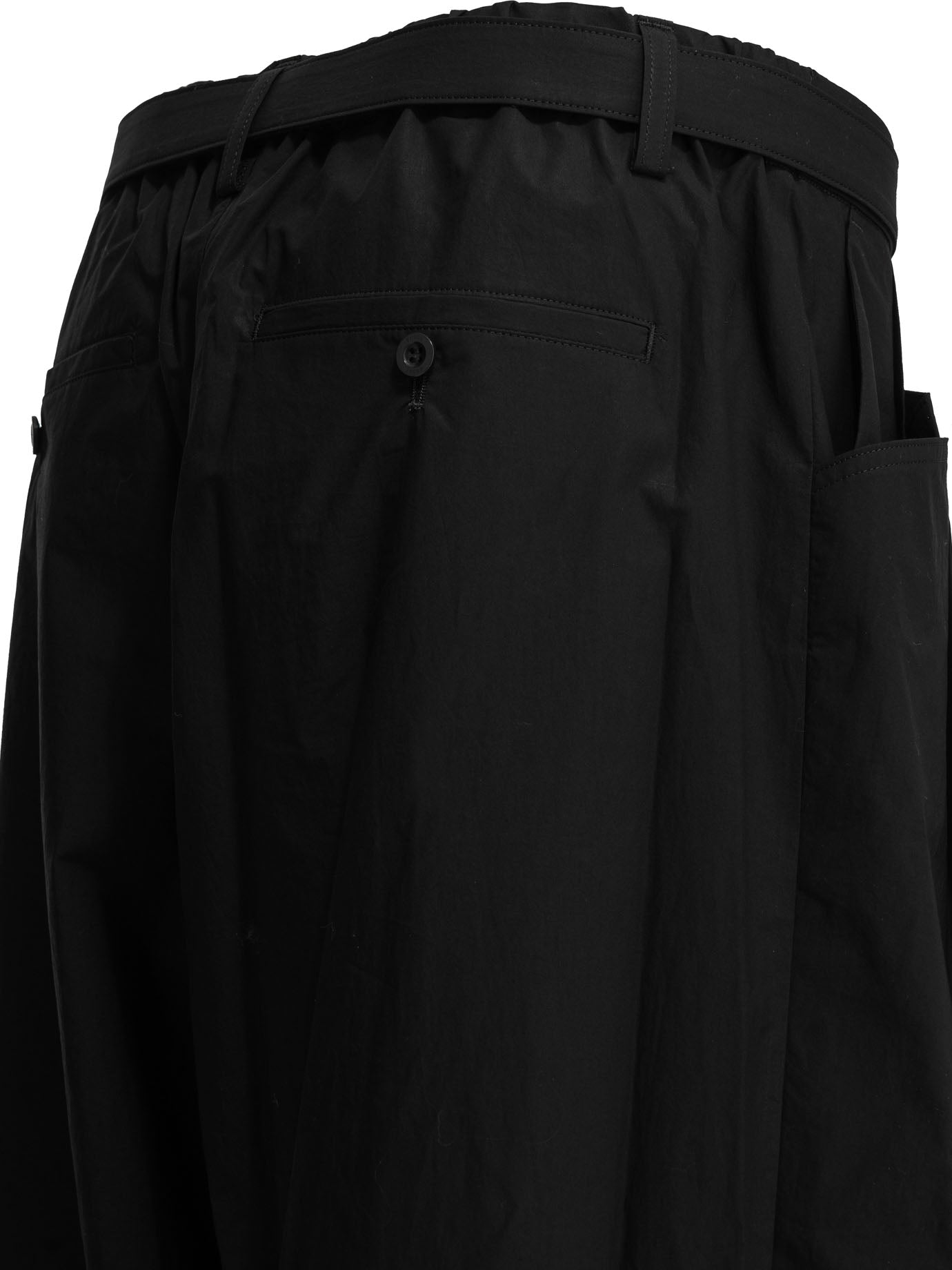 "Typewriter" Parachute Pants Trousers