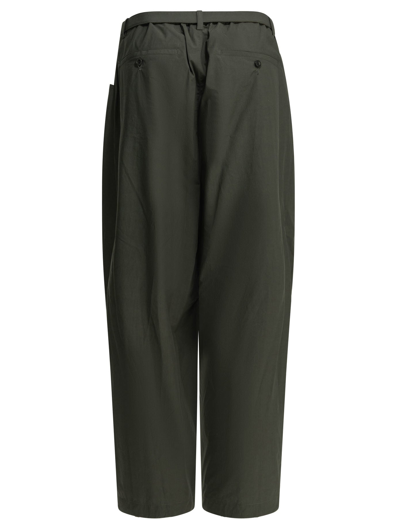 "Typewriter" Parachute Pants Trousers