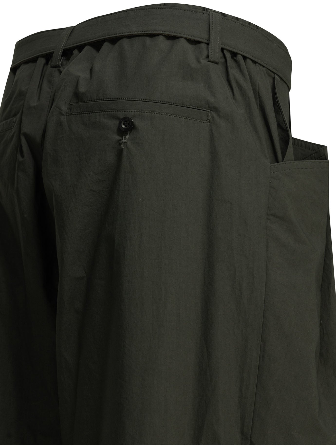 "Typewriter" Parachute Pants Trousers