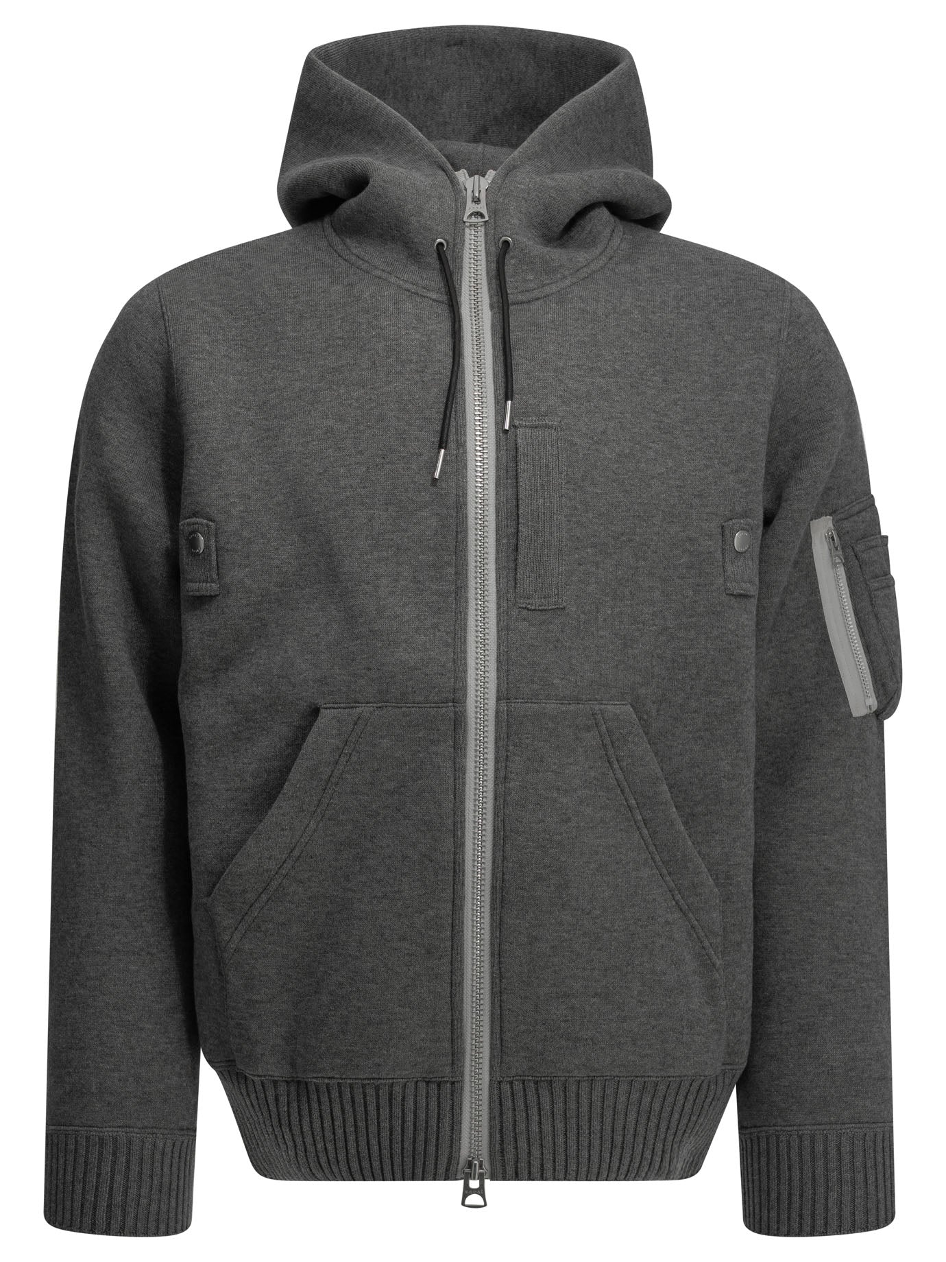 Zip-up hooded sweatshirt Sweatshirts