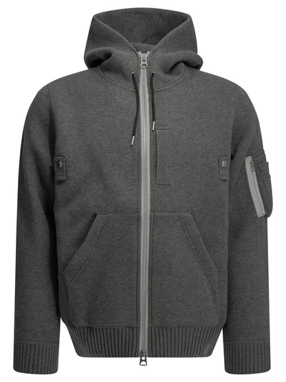 Zip-up hooded sweatshirt Sweatshirts