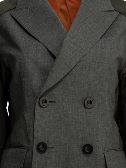 "X Nylon" Blazer Jackets and Coats