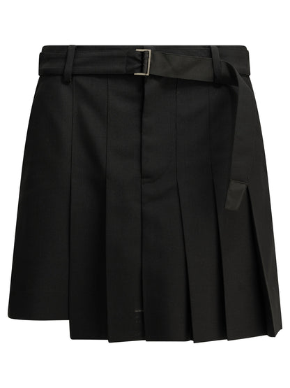 Formal shorts made of wool blend Shorts