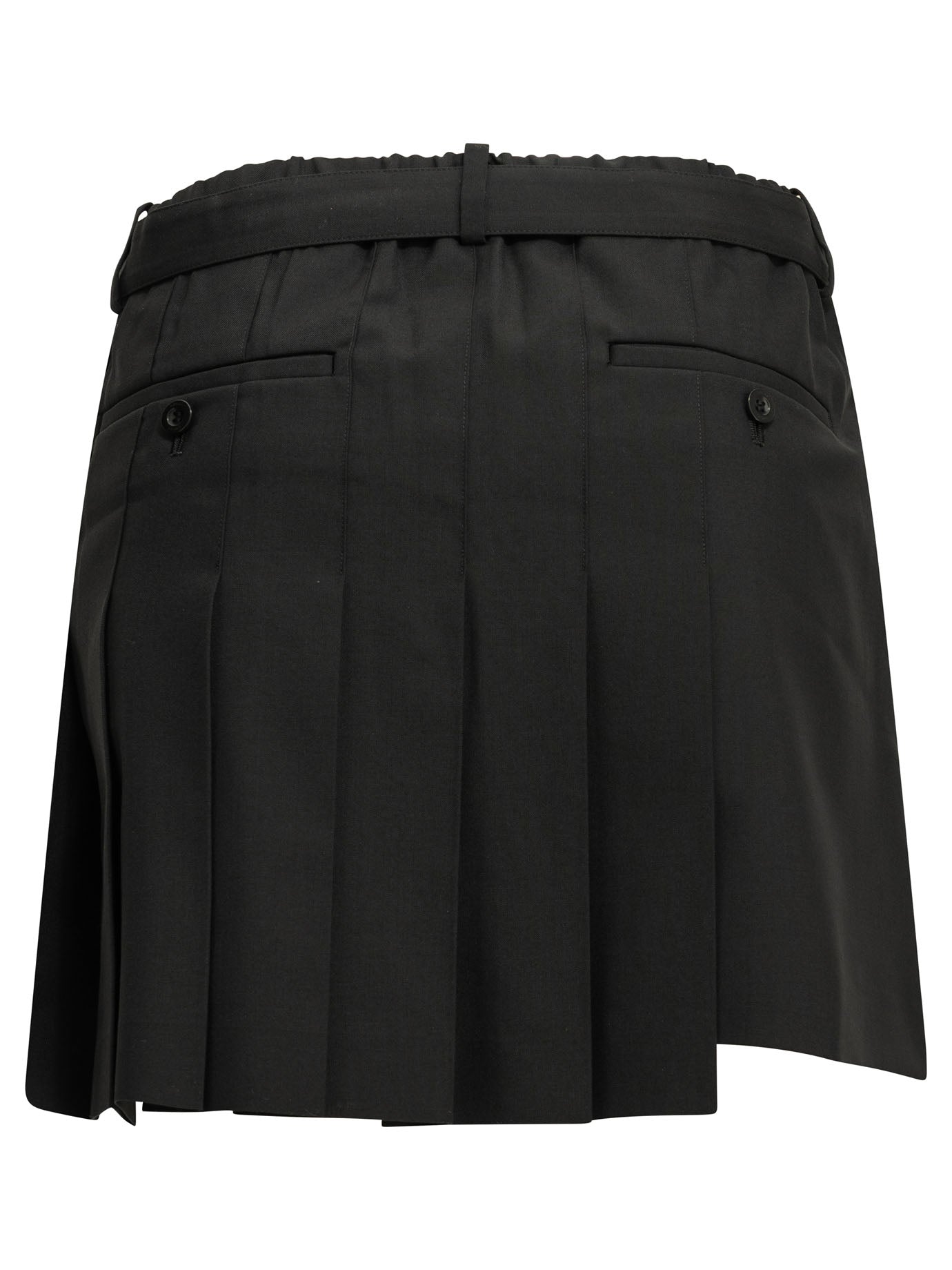 Formal shorts made of wool blend Shorts