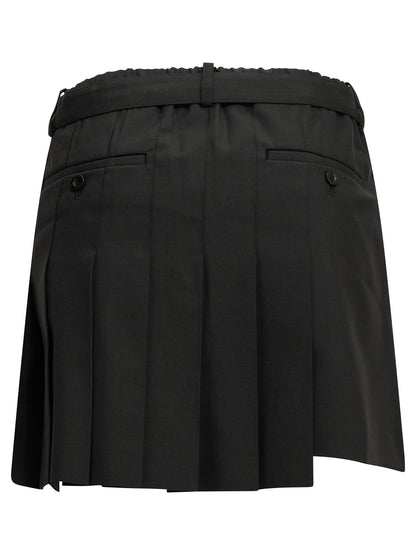 Formal shorts made of wool blend Shorts
