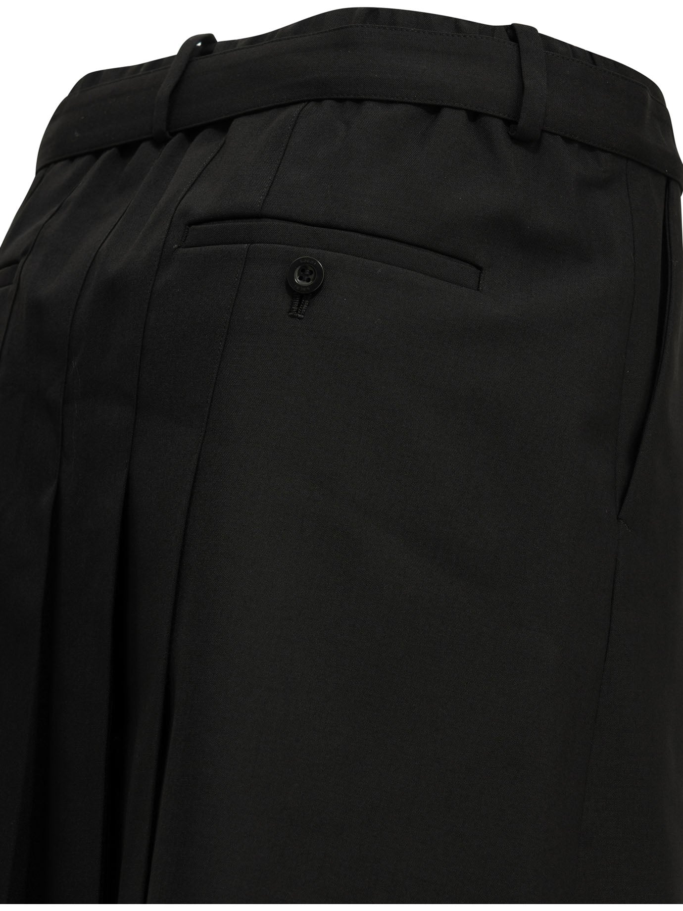 Formal shorts made of wool blend Shorts