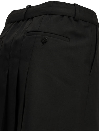 Formal shorts made of wool blend Shorts