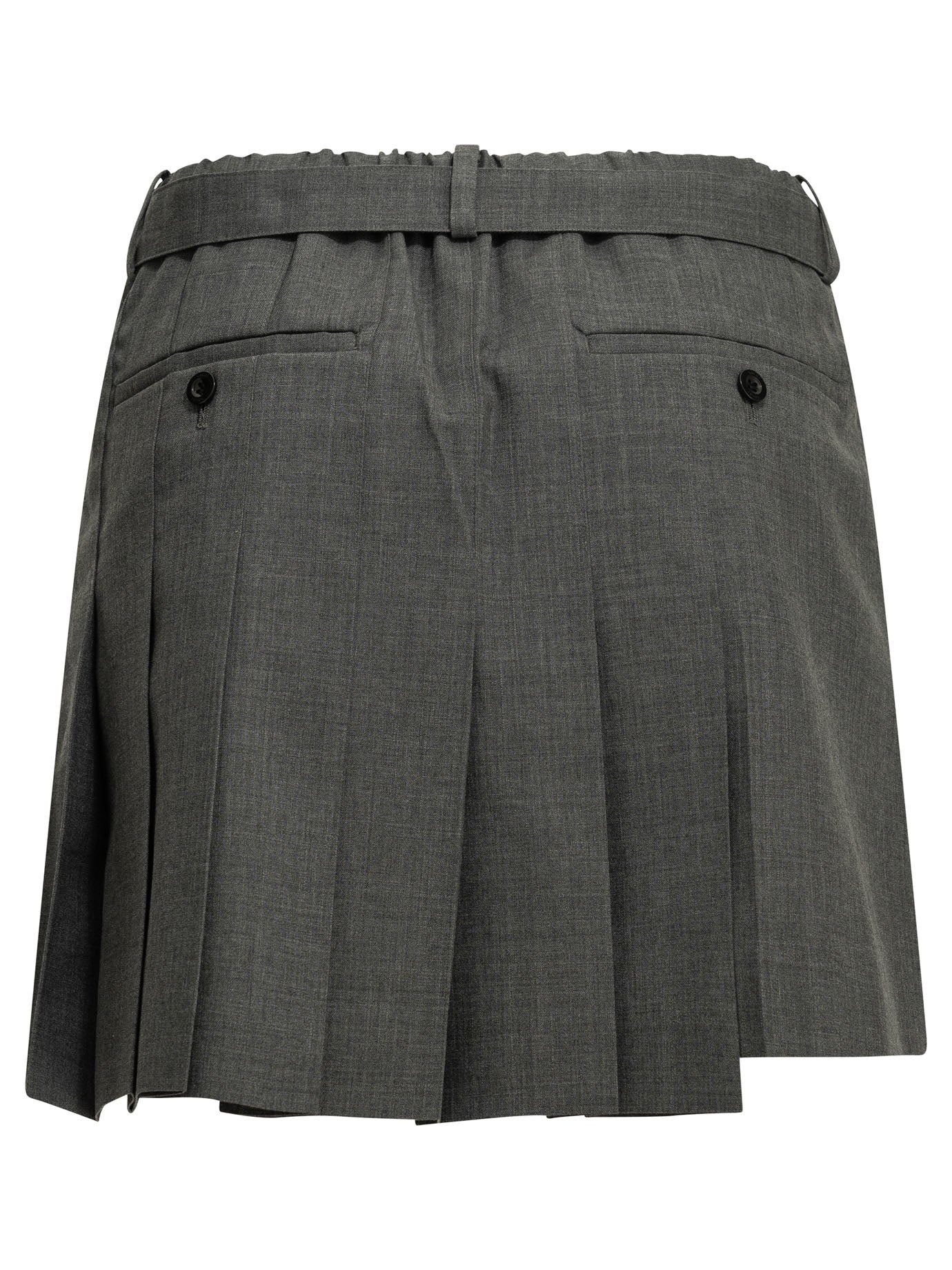 Formal shorts made of wool blend Shorts