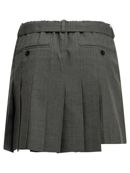 Formal shorts made of wool blend Shorts