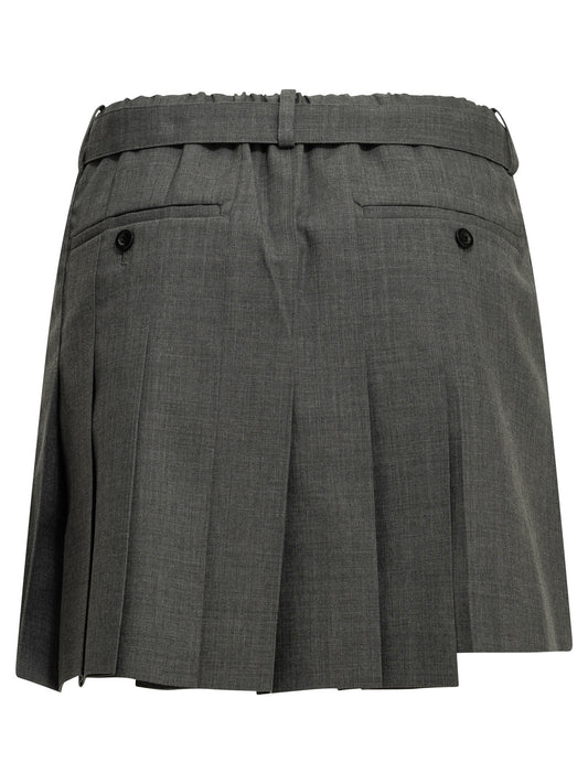 Formal shorts made of wool blend Shorts