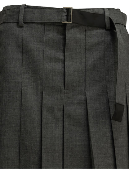 Formal shorts made of wool blend Shorts