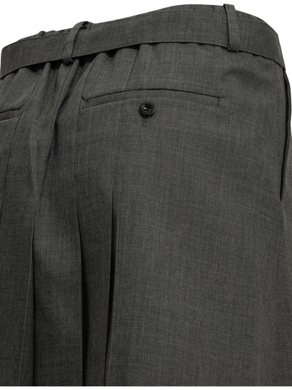 Formal shorts made of wool blend Shorts