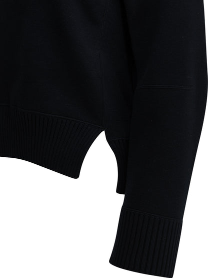 Crew-neck sweater made of a cotton-cashmere blend Knitwear