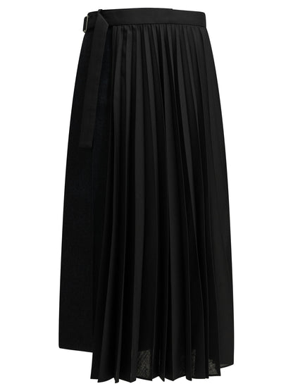 "Pleated" Midi Skirt Skirts