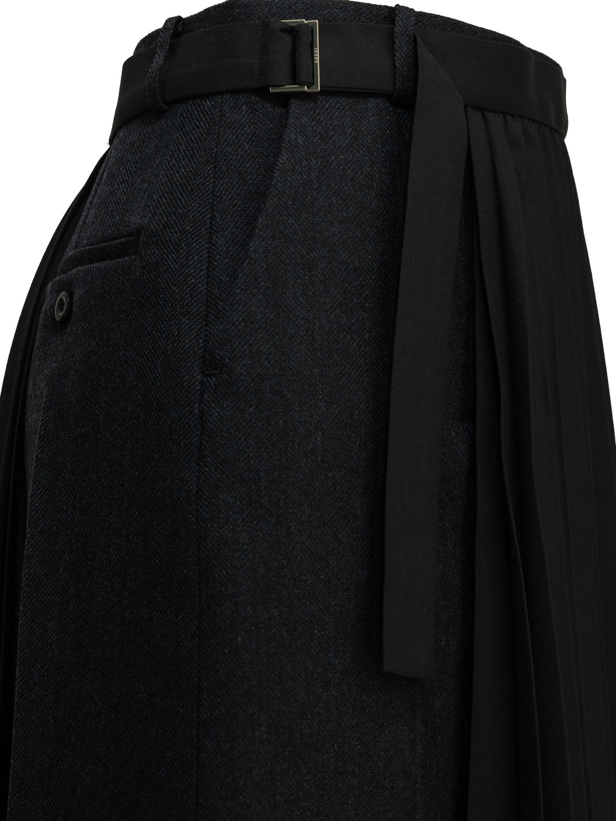 "Pleated" Midi Skirt Skirts
