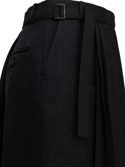 "Pleated" Midi Skirt Skirts