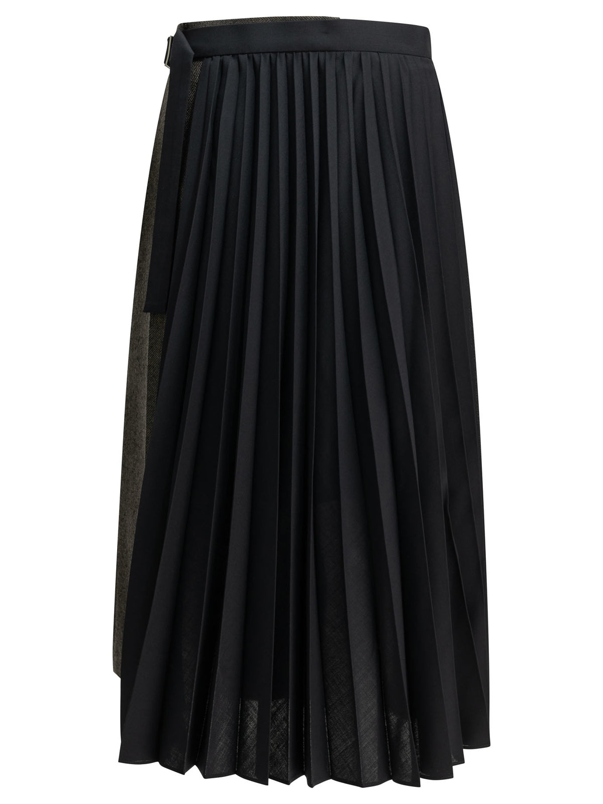 "Pleated" Midi Skirt Skirts