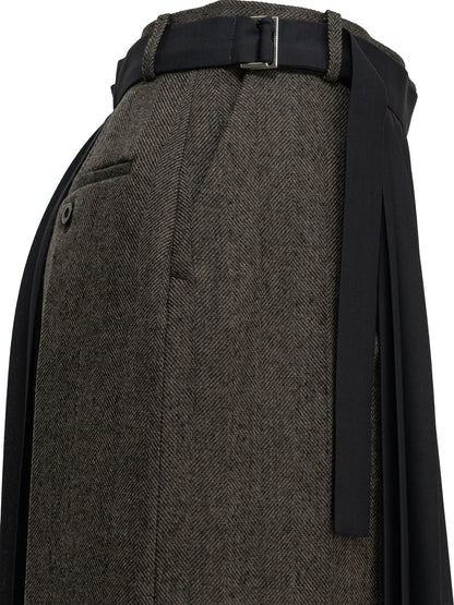 "Pleated" Midi Skirt Skirts