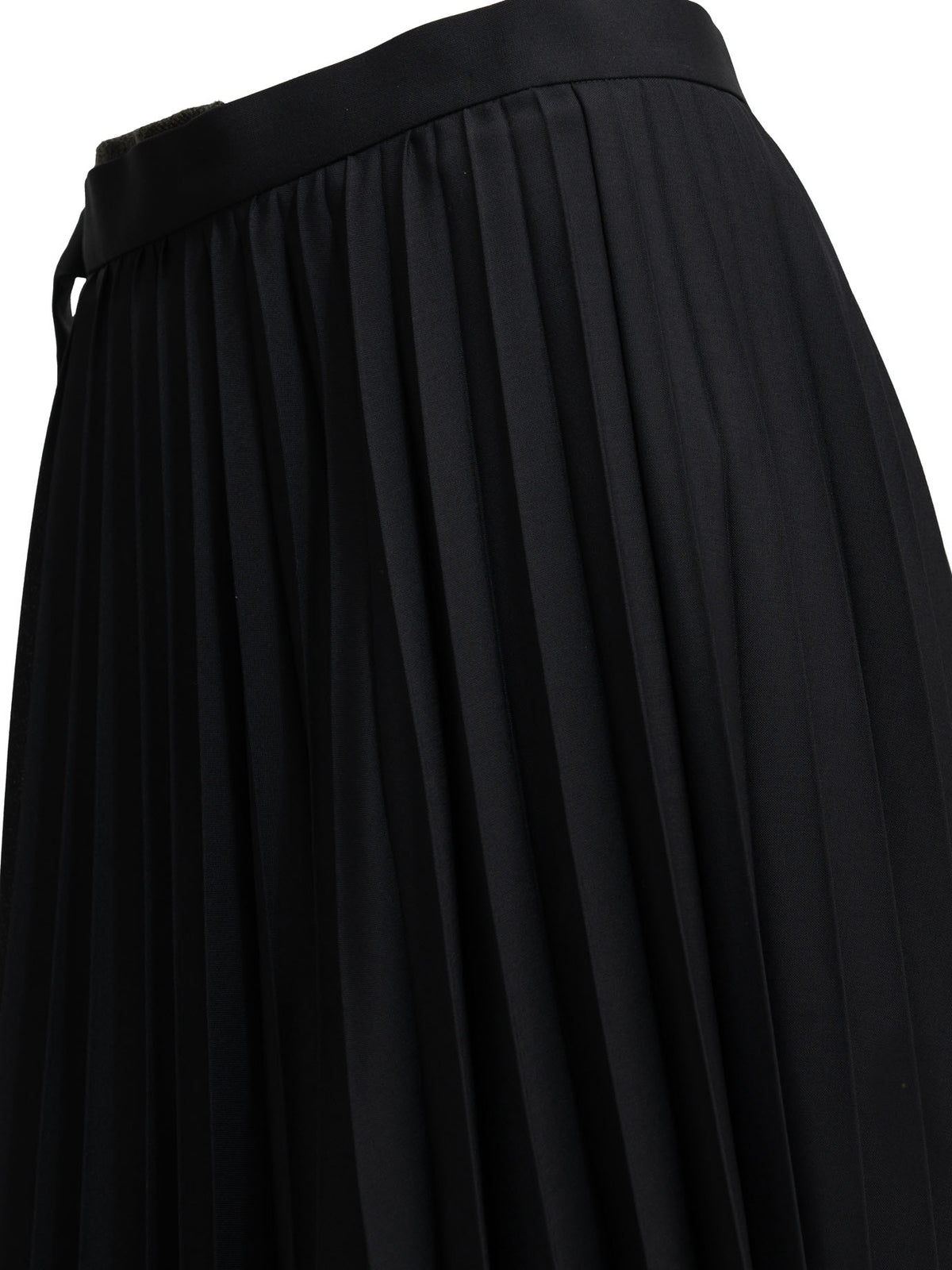 "Pleated" Midi Skirt Skirts