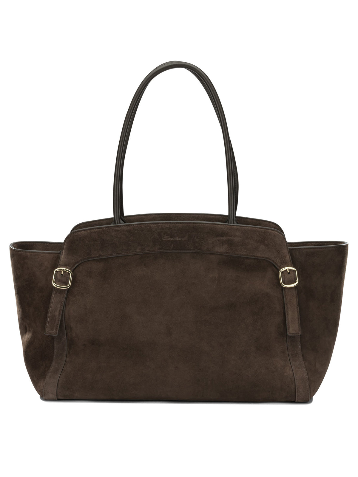 "Double Buckle" Medium Shoulder Bag Shoulder bags