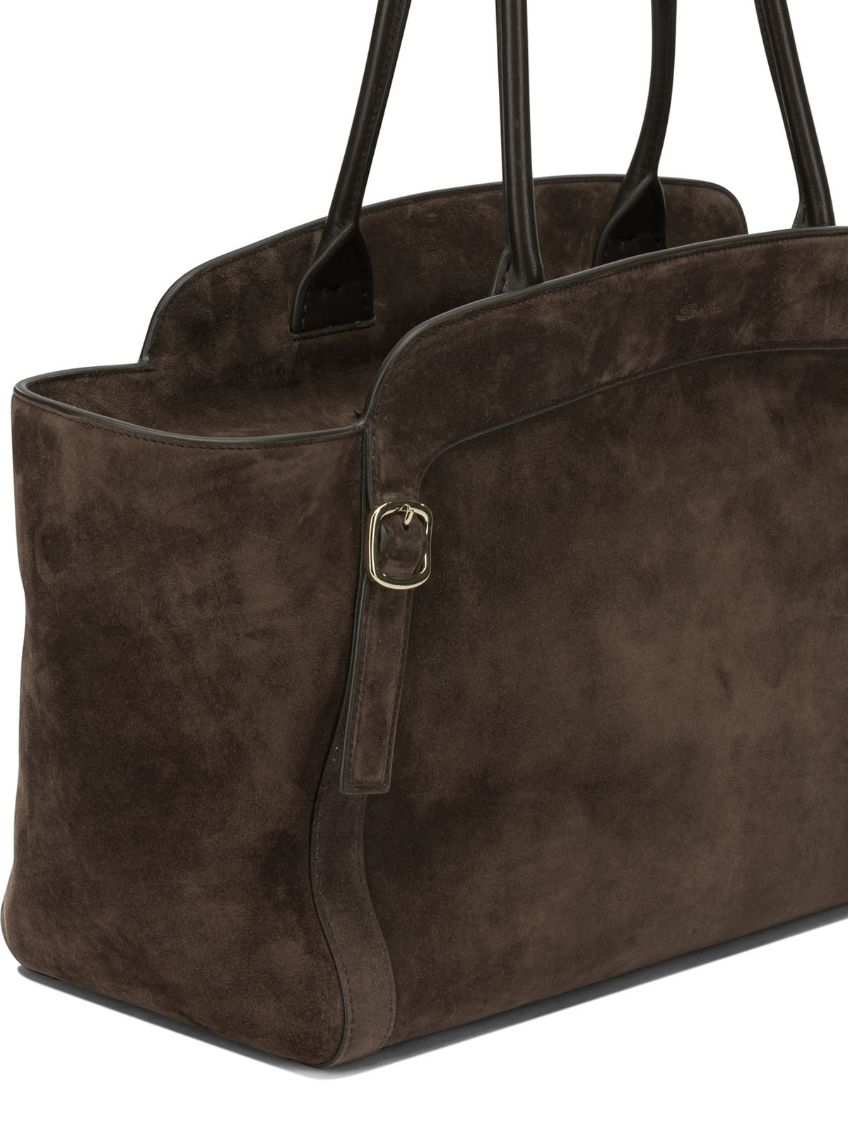 "Double Buckle" Medium Shoulder Bag Shoulder bags