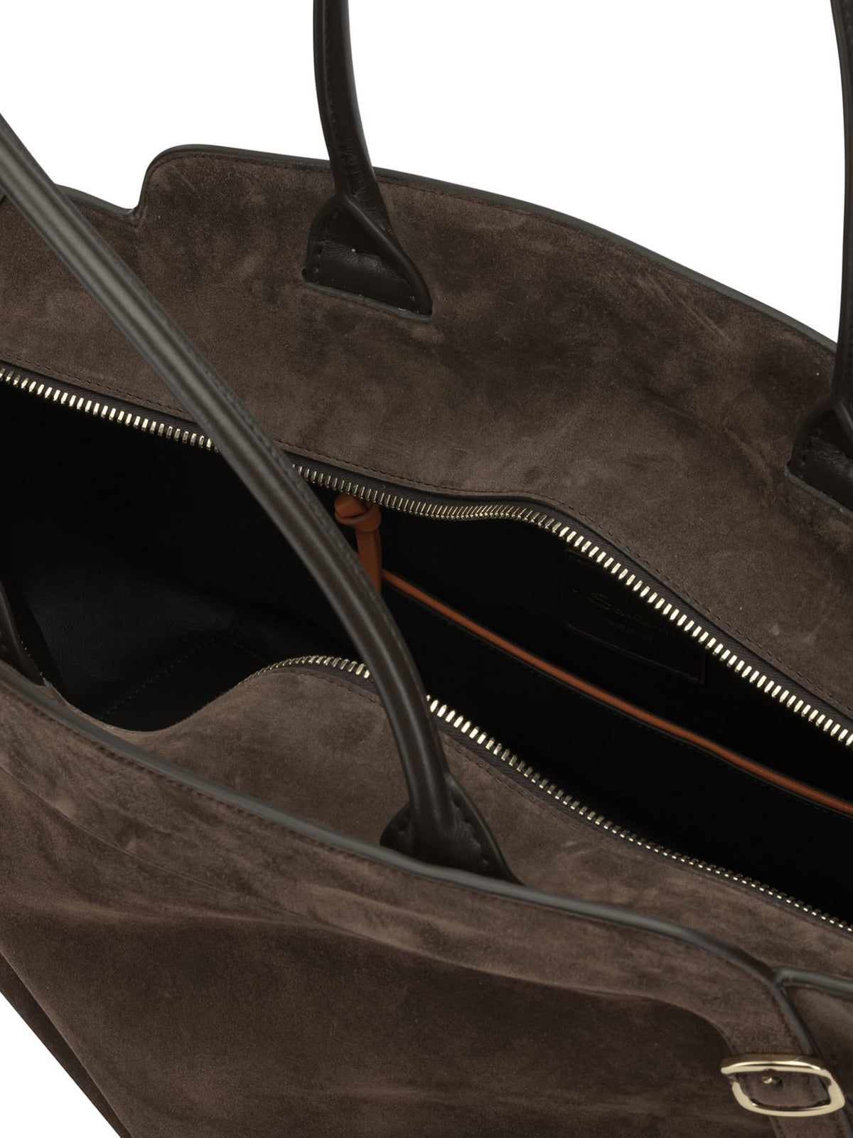 "Double Buckle" Medium Shoulder Bag Shoulder bags