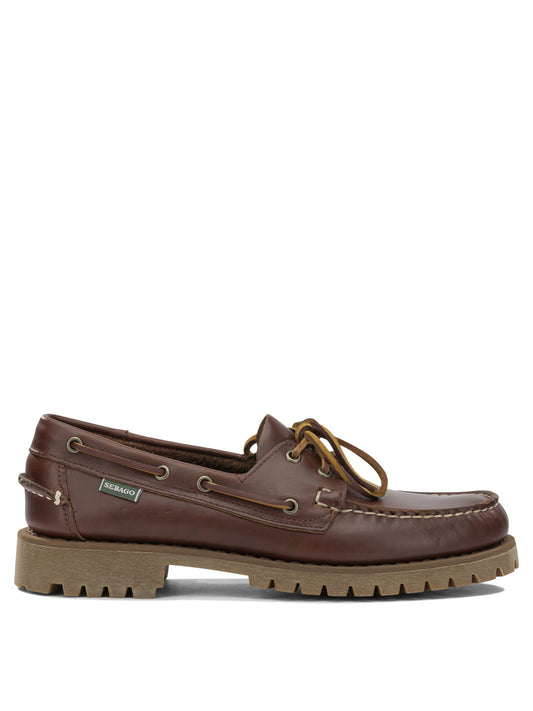 "Ranger Waxy" Lace-Up Loafers Loafers & Slippers