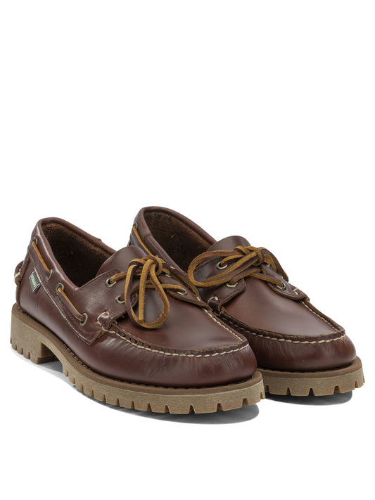"Ranger Waxy" Lace-Up Loafers Loafers & Slippers