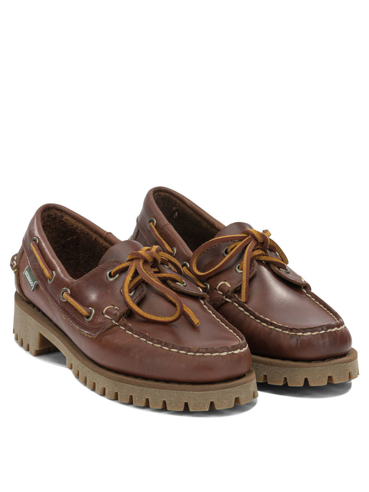 "Ranger Waxy" Lace-Up Loafers Loafers & Slippers