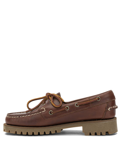 "Ranger Waxy" Lace-Up Loafers Loafers & Slippers
