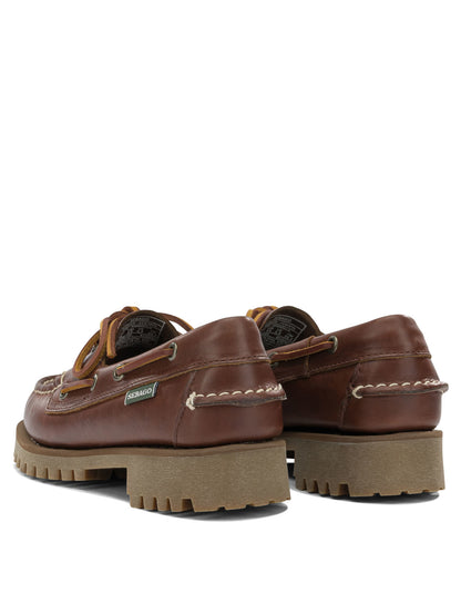 "Ranger Waxy" Lace-Up Loafers Loafers & Slippers