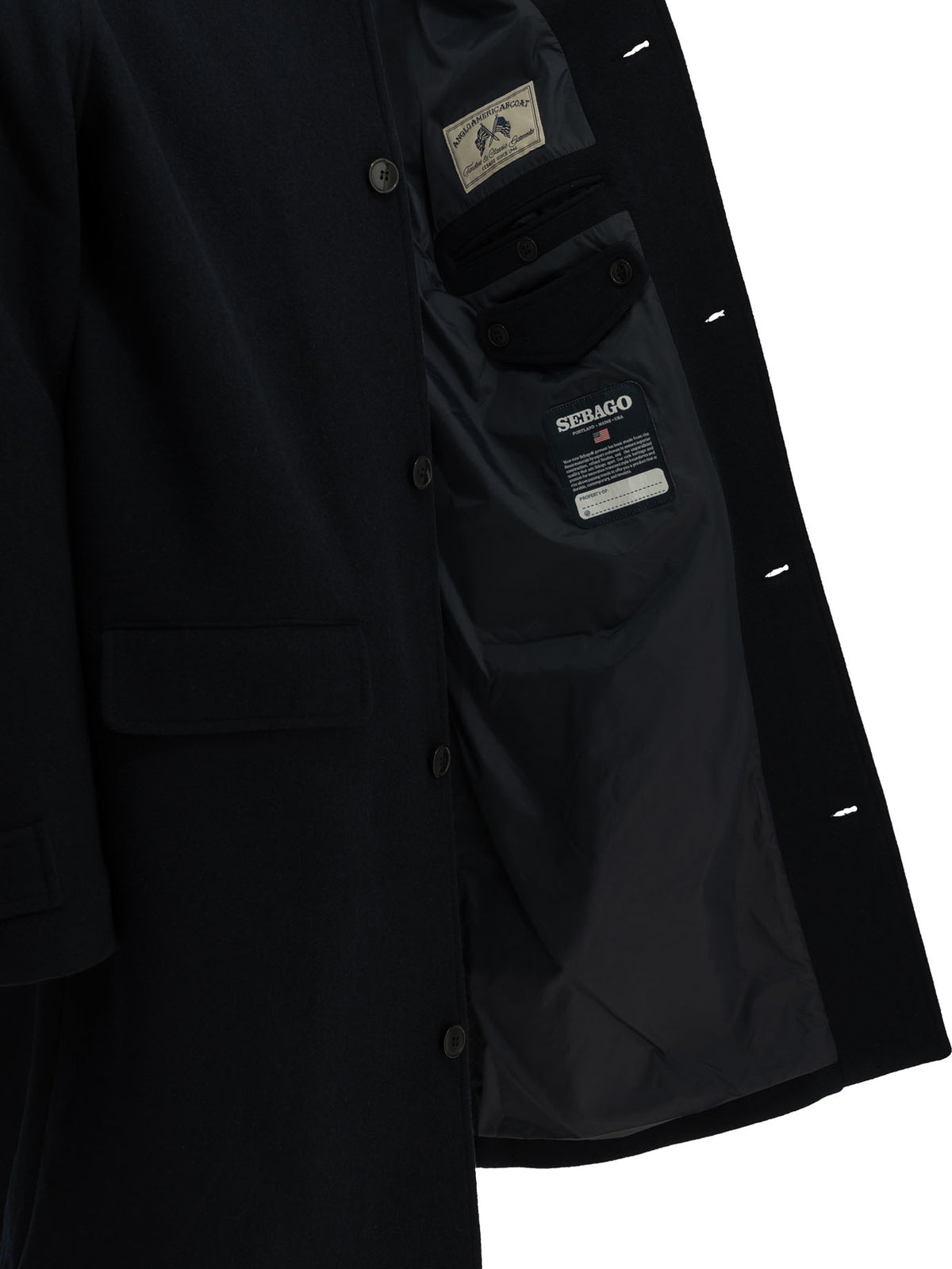 "Beals" Long Coat Jackets and Coats