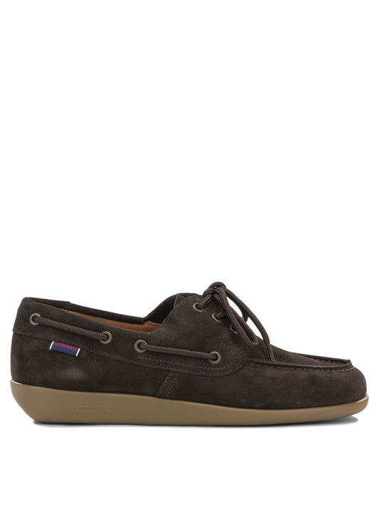 "Gary Jobson Suede" Lace-Up Loafers Loafers & Slippers