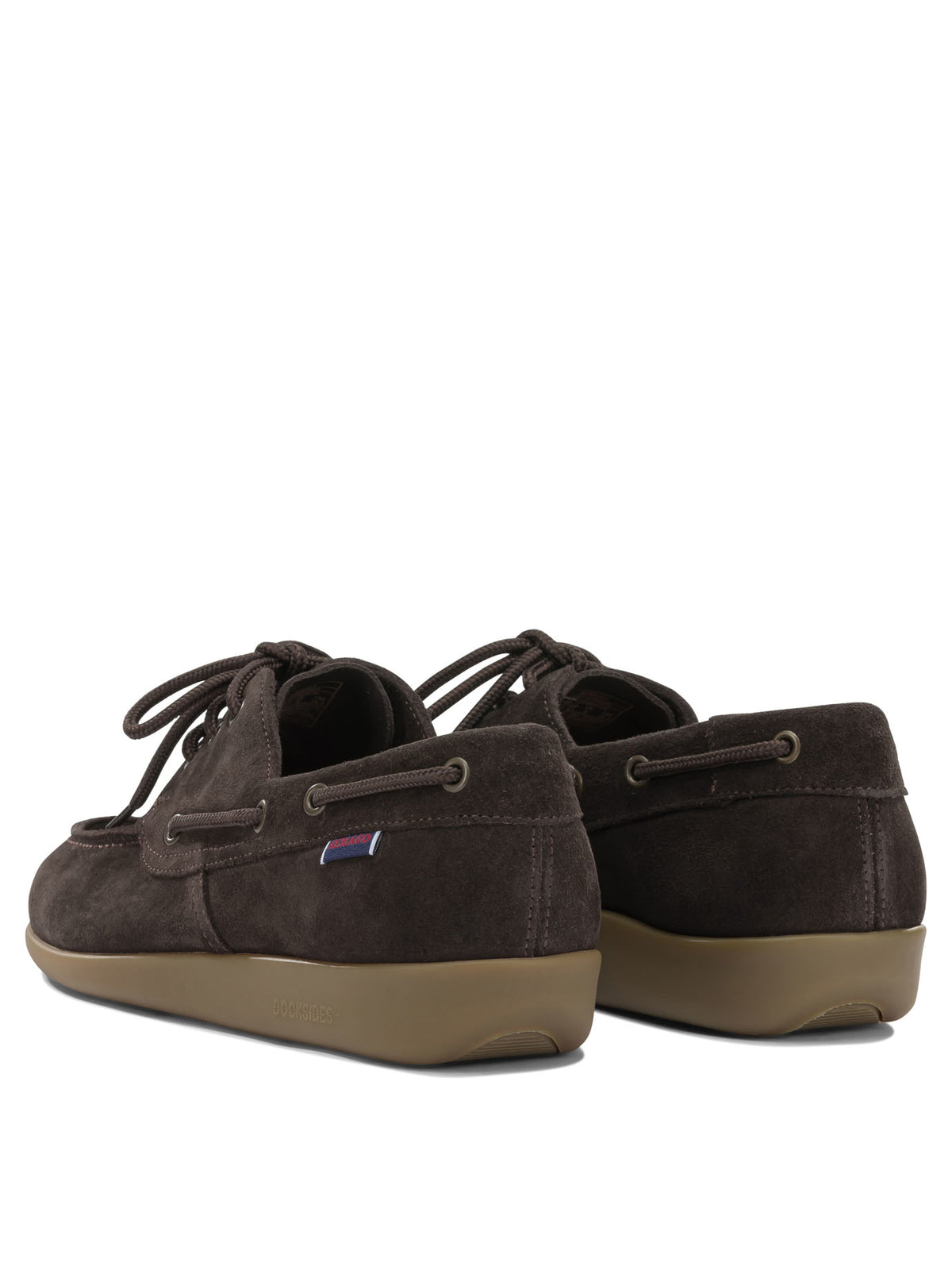 "Gary Jobson Suede" Lace-Up Loafers Loafers & Slippers