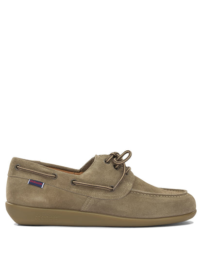 "Gary Jobson Suede" Lace-Up Loafers Loafers & Slippers