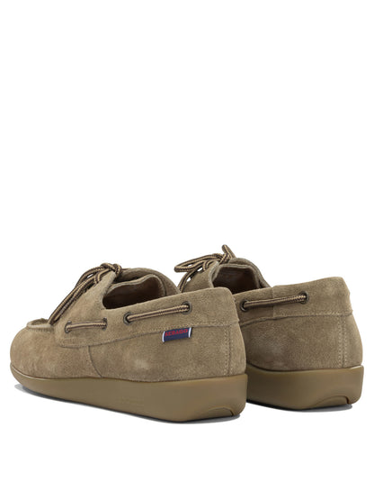 "Gary Jobson Suede" Lace-Up Loafers Loafers & Slippers