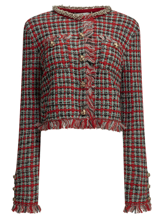 Cotton-Blend Blazer Jackets and Coats