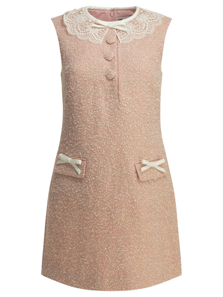 Short bouclé dress Dresses