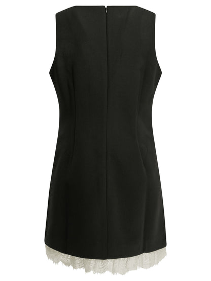 Short sheath dress with bow Dresses
