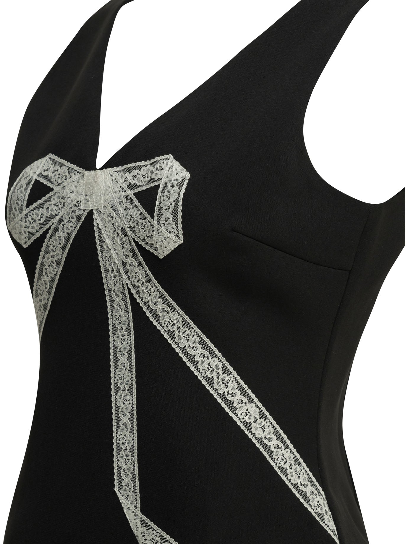 Short sheath dress with bow Dresses