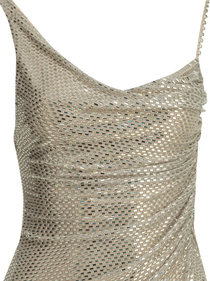 Short dress with rhinestones Dresses