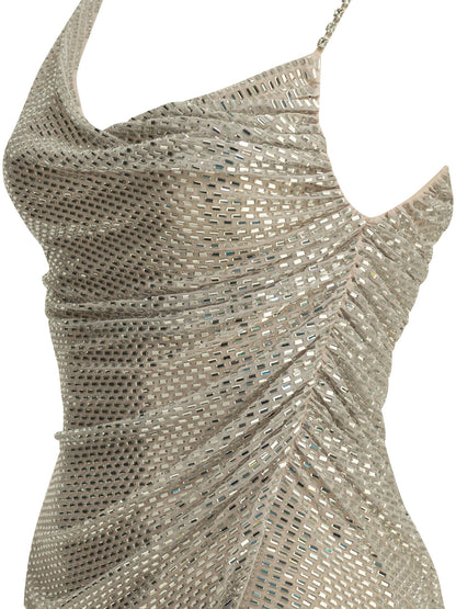 Short dress with rhinestones Dresses