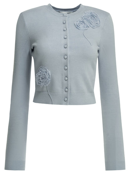 Embroidered cardigan Knitwear