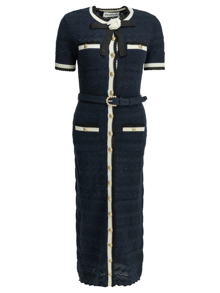 Knit midi dress Dresses