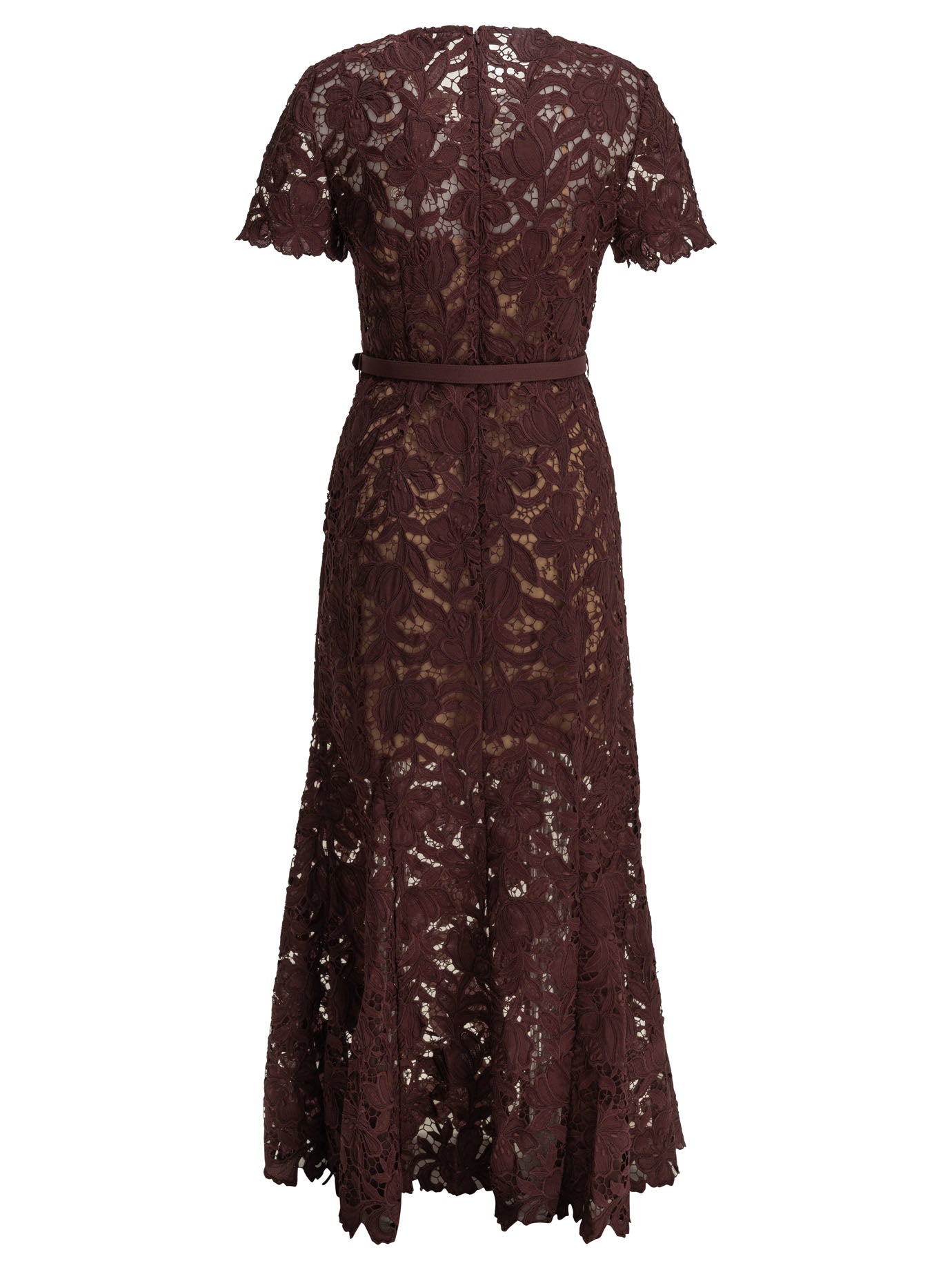 Lace midi dress Dresses