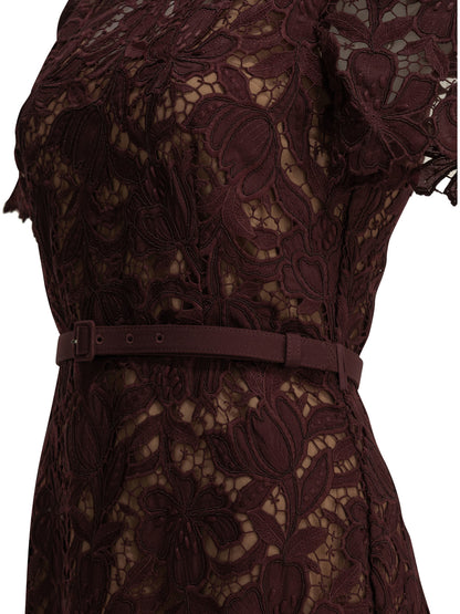 Lace midi dress Dresses