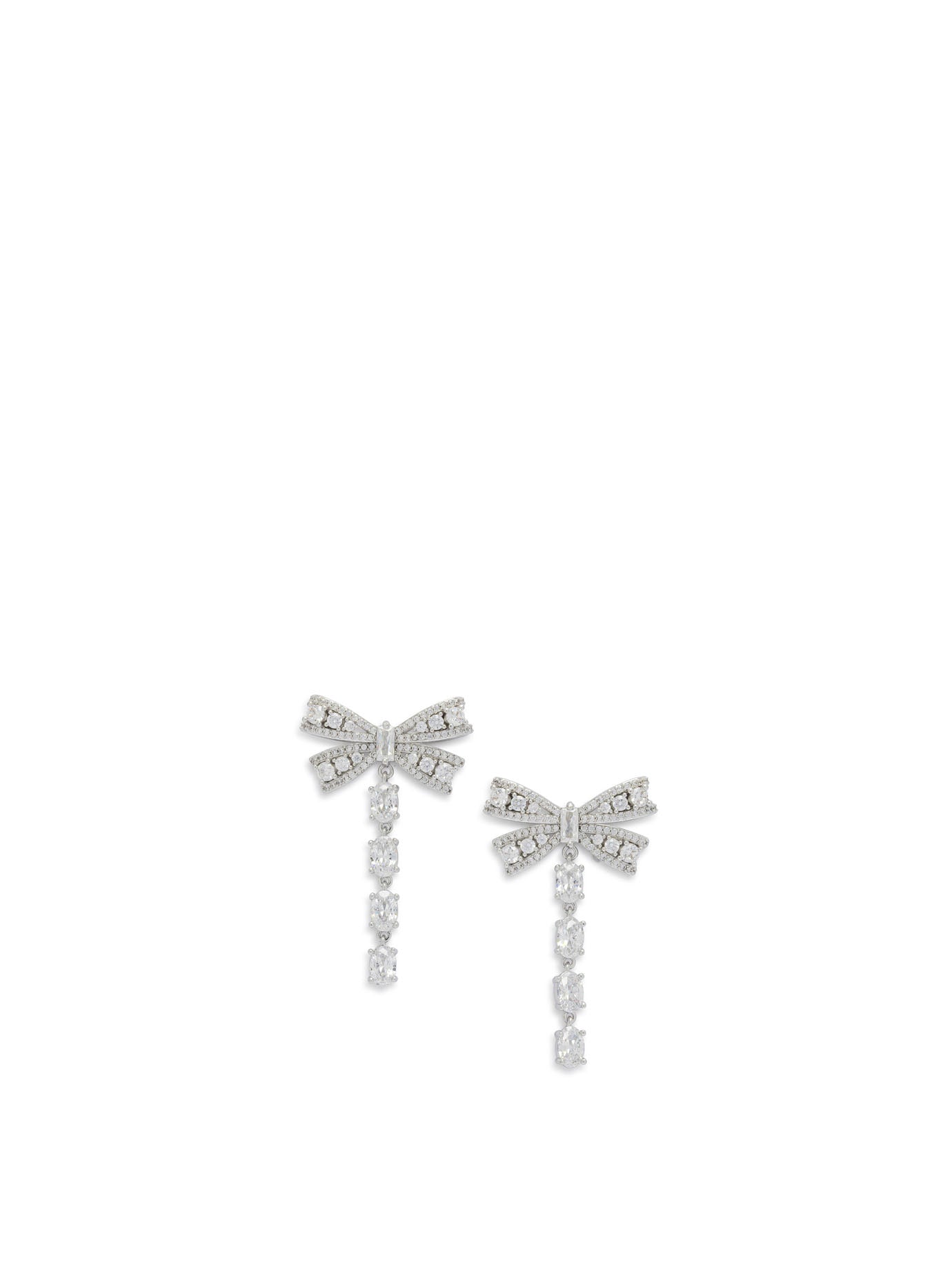 Dangling earrings with crystals Jewels