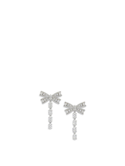 Dangling earrings with crystals Jewels