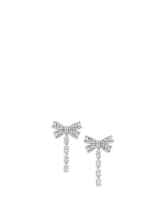 Dangling earrings with crystals Jewels