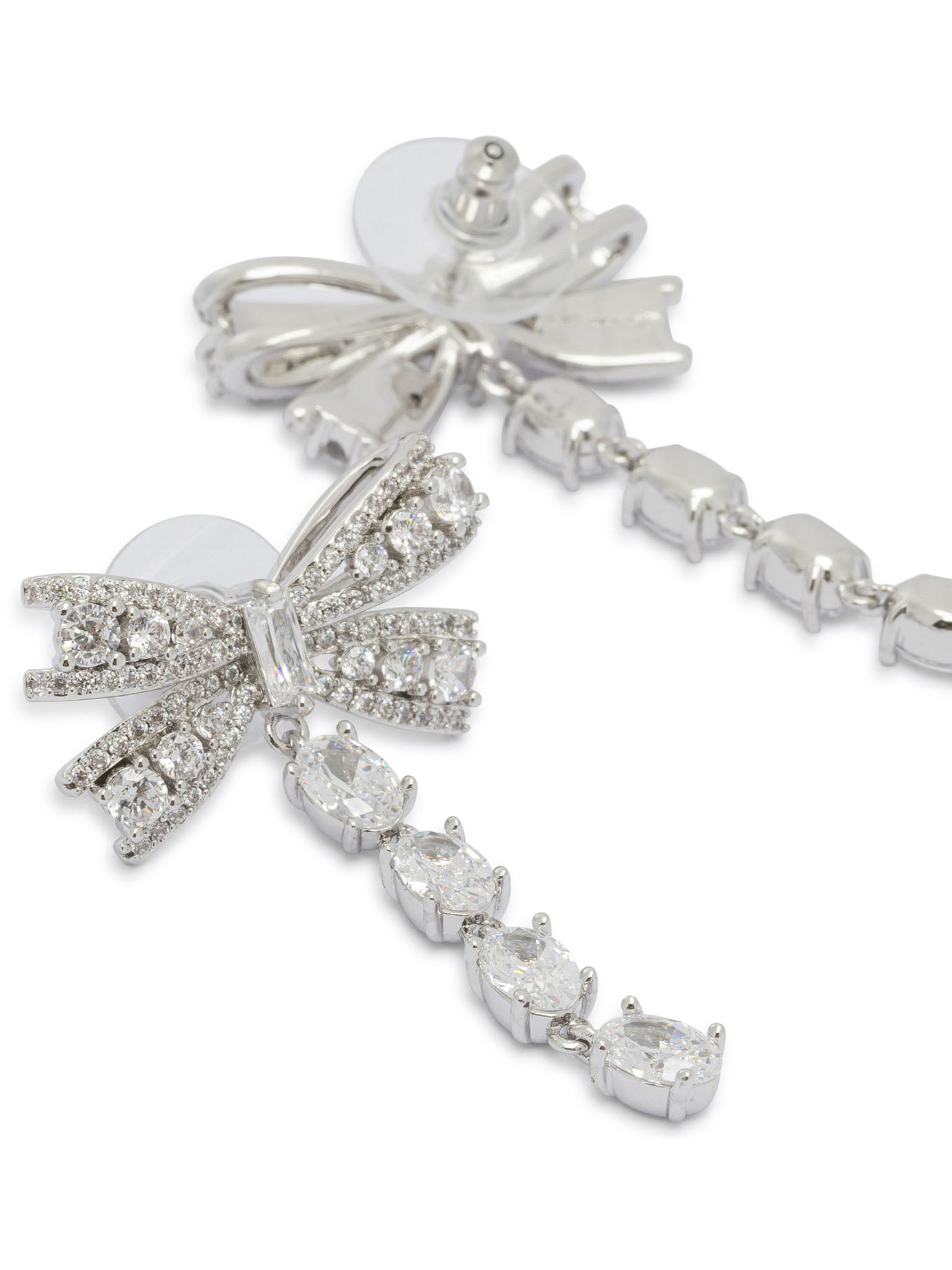 Dangling earrings with crystals Jewels